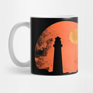 Lighthouse Moon Night Mug